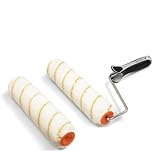Pinto Deluxe® Farbrolle/Farbroller 25 cm +extra Farbrolle für den perfekten Farbauftrag...