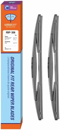 For Genuine Honda 76730-TRN-H01 CRV 2017-2021 Rear Windshield Wiper Blade Replacement, Exact Fit for CR-V 2017 2018 2019 2020 2021 Rear Wiper Arm, WOWIPER Car Wipers, 300mm - 12" + 12 inch (set of 2)