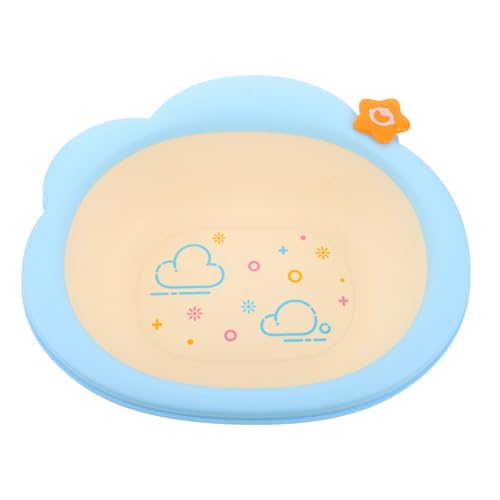 DEARMAMY Bassin de Lavage Garçon Fille Portable Épais Antidérapant Multi-usage Voyage Camping et Domicile