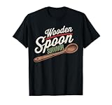 Wooden Spoon Survivor Filipino Italian Mexican Hispanic Joke T-Shirt