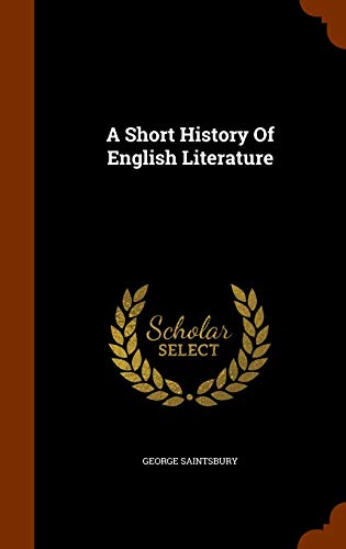 A Short History Of English Literature 1343890950 Book Cover