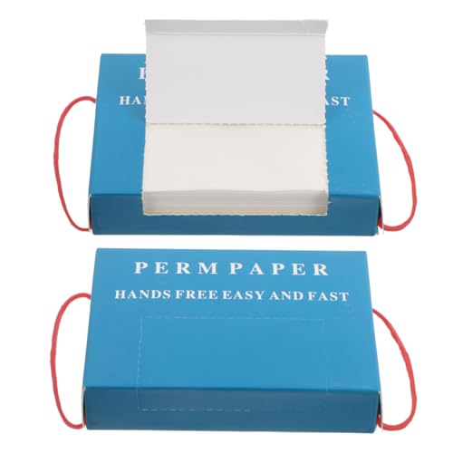 FRCOLOR Professional Perm Paper for Hair 600 Sheets Ultra Thin Curling Papers Home Use Hair Perm Kit Salon Supplies