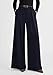 PRETTYGARDEN Womens Spring Wide Leg Trousers 2026 High Elastic Waist Loose Pleated Long Flowy Palazzo Work Pants with Pockets (Navy,Medium)