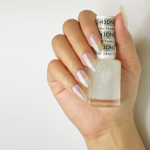 Dnd Gel Polish Set - 1 Each Of Multi Gel Polish And Multi Nail Polish, 443 Twinkle Little Star, 0.5 Fl Oz #TOP1