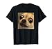 Funny Surprised Chihuahua Face Dog Meme Blurry Photo T-Shirt