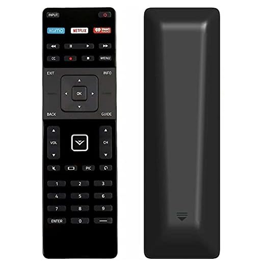 XUMO XRT122 Replaced Remote Control fit for Vizio TV E32-C1 D43-D2 D48-D0 D50-D1 D50U-D1 D55-D2 D55U-D1 D58U-D3 D60-D3 D65-D2 D65U-D2 D70-D3