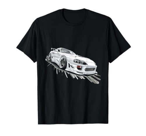 JDM Supra Drift Automotiv Sportwagen Tuning Motorsport T-Shirt