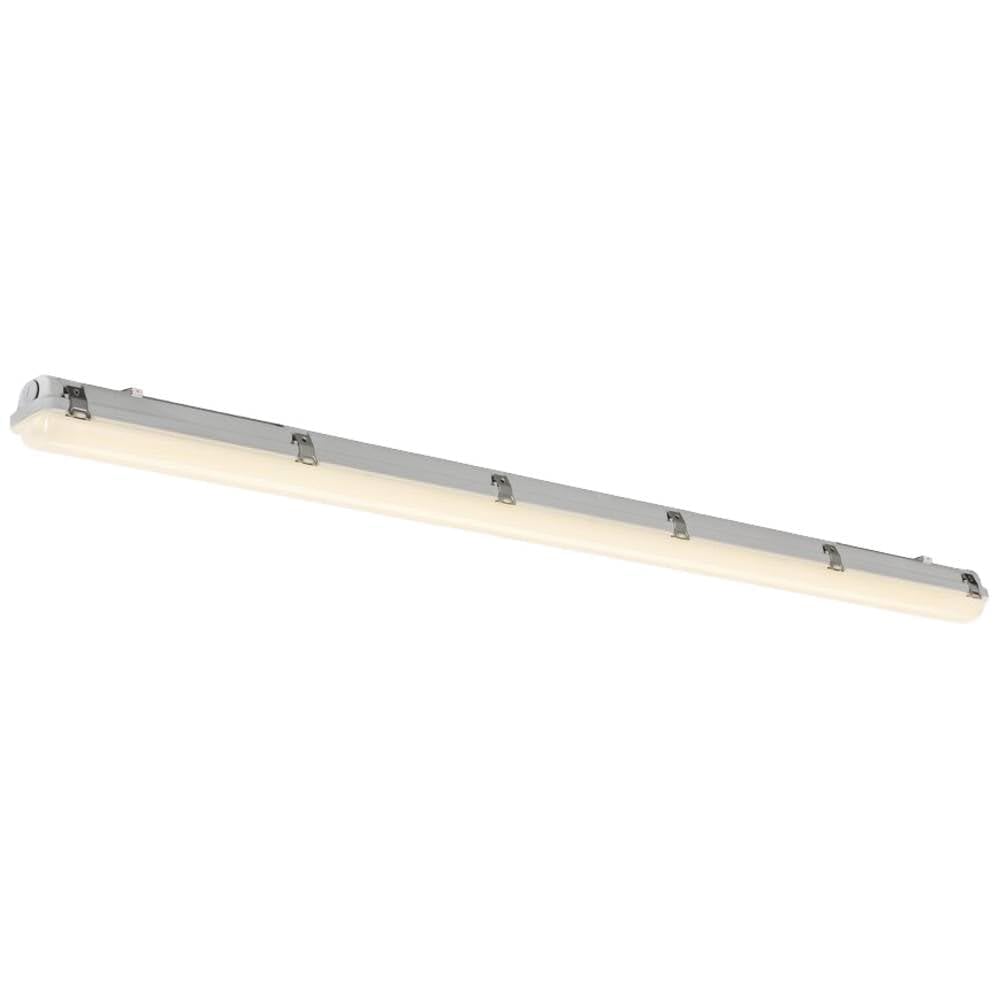 SLV Wand- und Deckenaufbauleuchte 1007491 / Decken- und Wand-Beleuchtung innen, LED Spot, Aufbau-Leuchte, Wandaufbauleuchte, Decken-Strahler / IP66 3000/4000K 45W 5670 / 5970lm grau