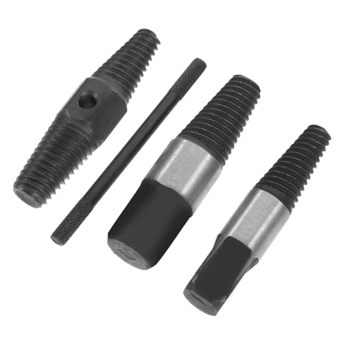 SEWOART 4-piece Metal Screw Remover Set Broken Wire Extractor Metal Broken Bolt Remover