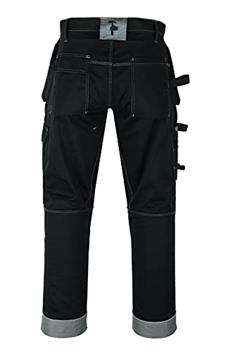 CharleyPants Work Wear Black Work Pants #TOP13