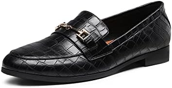 DREAM PAIRS Women’s Loafers Leather Penny Loafers Fashion Comfortable Flats Dressy Fall Shoes for Casual and Business