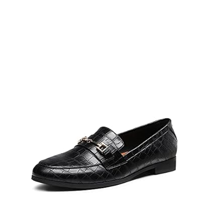 DREAM PAIRS Women's Loafers Penny Loafers Fashion Comfortable Flats Dressy Shoes