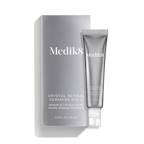 Best Liquid Botox Face Cream for Wrinkles and Crow's Feet: Your Ultimate Guide for Smooth Skin 10 Medik8 Crystal Retinal Ceramide Eye 3 - Gentle Vitamin A Eye Cream - Reduces Appearance of Wrinkles - Perfect for Sensitive Skin - 0.5 oz