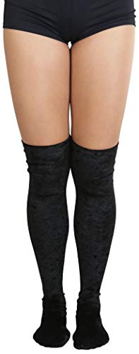 Image of ToBeInStyle Women's Lace Up Back Seam Tights Sheer or Opaque Hosiery Stockings Crisscross Lace Ribbon Zigzag Design