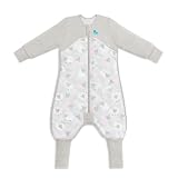 Love to Dream Organic Merino Wool Warm Toddler Sleep Suit (24-36 Mo), Super Soft Temp Regulating Sle