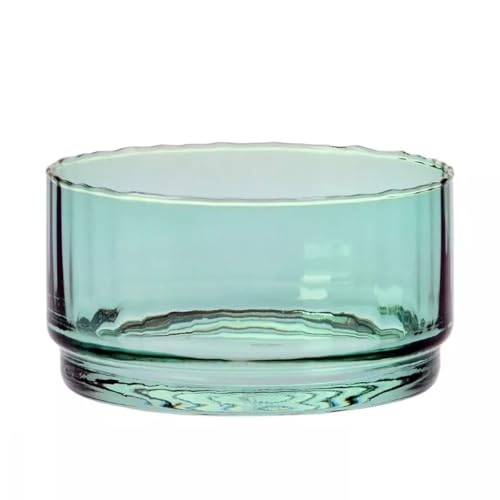 KROSNO Insalatiera alla menta piperita, diametro 15 cm, collezione Synergy, prodotta a mano, cristallo senza piombo, per insalate e snack, per feste e feste, lavabile in lavastoviglie