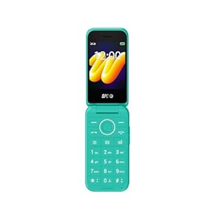 SPC Wild – Téléphone de Base 4G pour la déconnexion numérique et la première Connexion sécurisée | Appareil Photo, Double écran, Bouton SOS et Batterie de 7 Jours | Turquoise