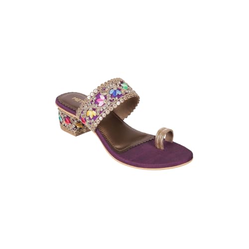 Image of Metro Women Elegance Ethnic & Traditional Slip-on Sandal