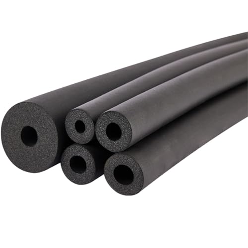Aislamiento Para Tuberías Exteriores Tubo Espuma Aislante Para Unidades De Aire Acondicionado, Soportes De Guitarra, Protectores De Manillares De Gimnasio(ID10mm x T15mm x L1.8m)
