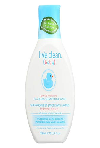 live clean baby shampoo and wash