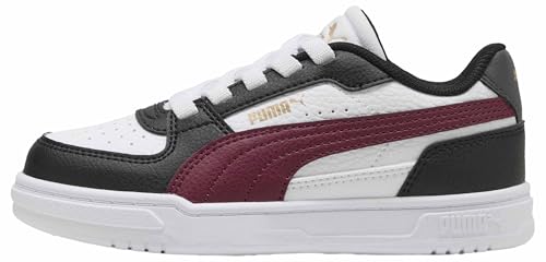 PUMA CAVEN III AC PS Sneaker, Black-Team Regal Red White, 1 UK Enfant, Black Team Regal Red White, 33 EU