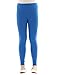 Produktbild YESET Kinder Mädchen Leggings lang Blickdicht aus Baumwolle Hose Jungen Blau 134