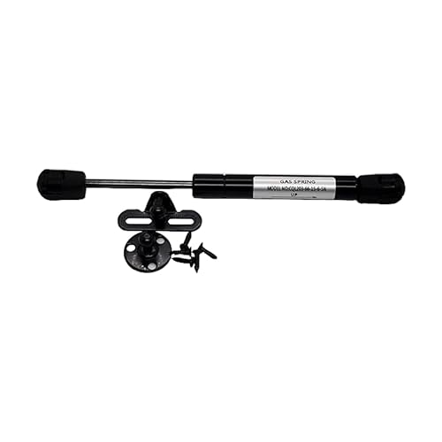 Lock Connection - 8.05" Extended Length Cabinet Shock (CQL203-66-15-6-5N - 1.15lbs) - Black, Modern, Industrial
