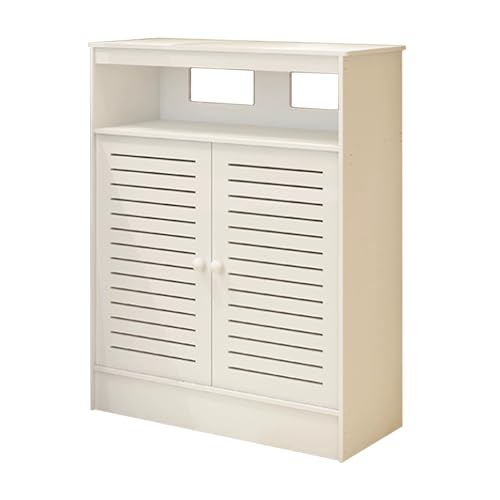 Cache-radiateur étagère gain de place pour cacher un radiateur inesthétique au bureau