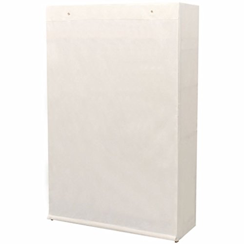 vidaXL-Armario-Portatil-Practico-Tela-y-Madera-de-Pino-110x40x170-cm-Armario