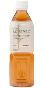 Amazon.co.jp: 無印良品 ノンカフェイン グリーンルイボスティー 500ml