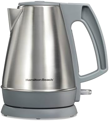 Hamilton Beach 1 Liter Electric Kettle, Water Boiler & Heater, Fa...