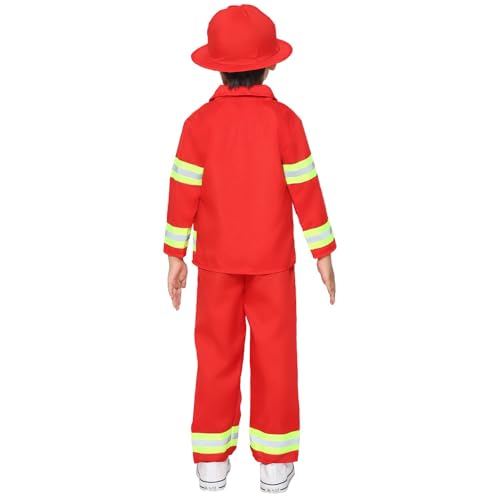 Disfraz de Bombero Infantil para Niños y Niñas miniatura 3