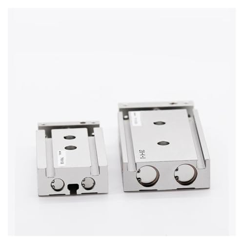 Vérin pneumatique double tige TR20 course 125mm en alliage haute durabilité - 2