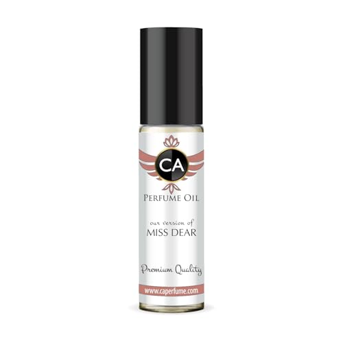 CA Perfume Impression of Miss Dear for Women Fragrance Oil Chypre Floral Scent Long Lasting Perfumes for Women Travel Size TSA Ready Mini Parfum Body Oil Roll-on 0.33 Fl Oz 10ml