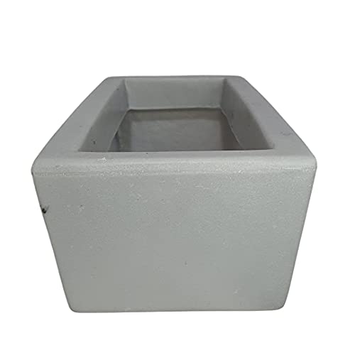 Jardineira de Plantas 37x15 Floreira Polietileno Havana COR: Cinza