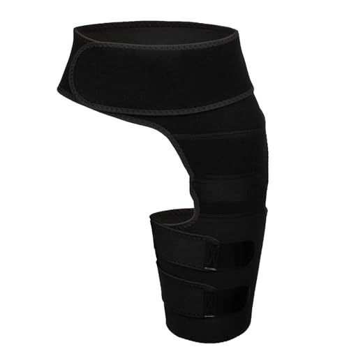 Ortho Wrap Hip Brace for Sciatica for Women Men, Sciatica Pain Relief Devices, Be Active Plus Brace for Sciatica, Support for Hip, Sciatica, Quad Muscle Strains (Black)