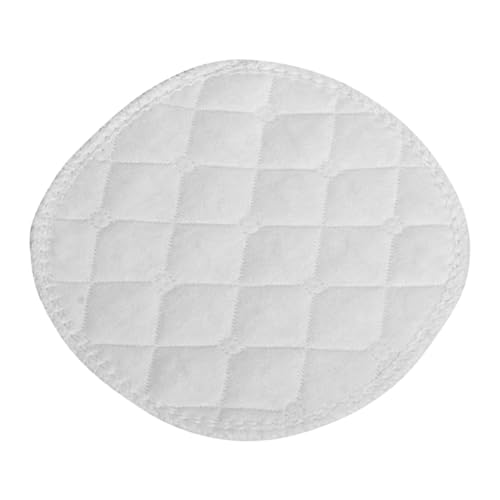 FIXOSHEE Lot de 16 Coussinets D'allaitement Anti-fuites en Coton Écologique 6 Couches, Lavables et Respirants, pour Mamans Allaitantes Sensibles, Protection Post-partum, Blanc 10x10 Cm
