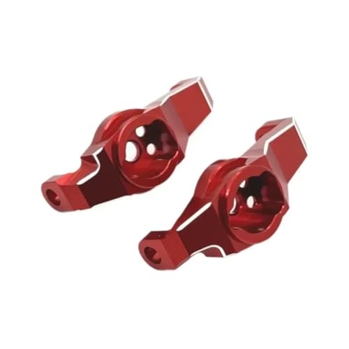 Pièces de mise à niveau WLtoys 104020 essieu avant aluminium rouge RC