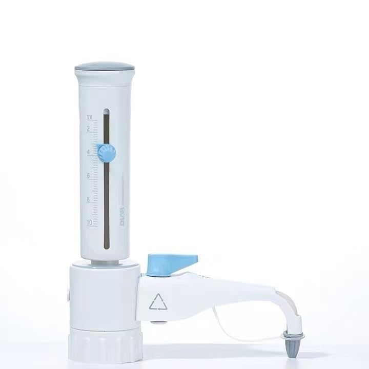 Bottle Cap Dispenser, Adjustable quantitative Laboratory Dispenser, Large Capacity up to 100mL Fully high-Pressure Sterilization Dispenser(Dispenser 0.5-5 ml)