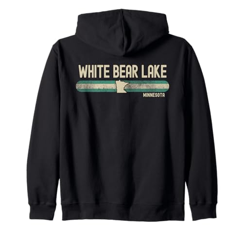 White Bear Lake MN | Minnesota Felpa con Cappuccio