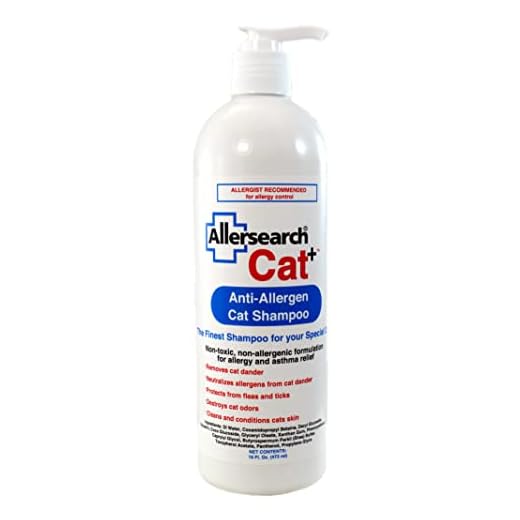 Allersearch Cat+ Anti-Allergen Cat Shampoo