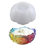 Harzschüssel Silikonformen, Silikon -Snackschüssel Silikonharzform, Silikonform Für Obstschale Obstschüssel, Schüssel Mit Gesaugten Harzfrüchten - Silikonformen Für Epoxidharzformteile Für Assiett