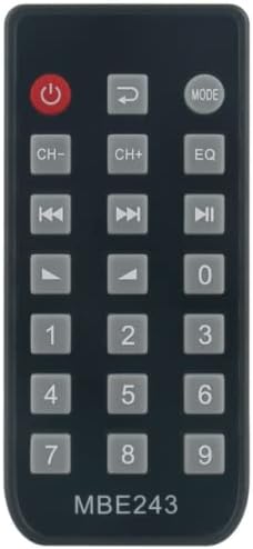 WTTHAI Replacement Remote Control, top-down view