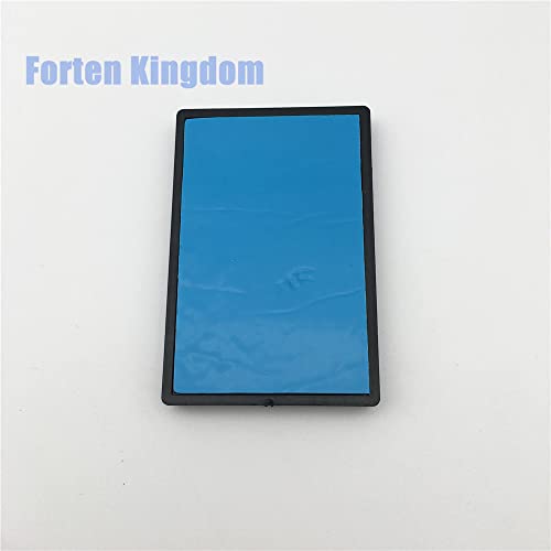 2Pcs Red Painted Coyote Emblem Car Fender Side Rear Trunk Custom Sticker Badge Decal 67X44Mm #TOP4