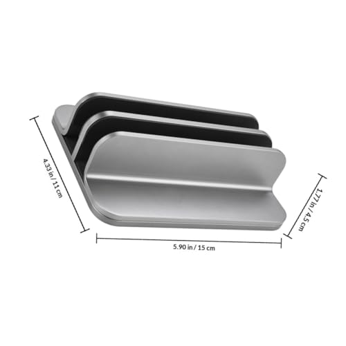 Base vertical para laptop KALLORY aluminio 15x11x4.7 cm miniatura 2