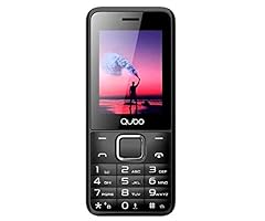 Telefon Große Tasten Qubo X229 Schwarz, Dual SIM