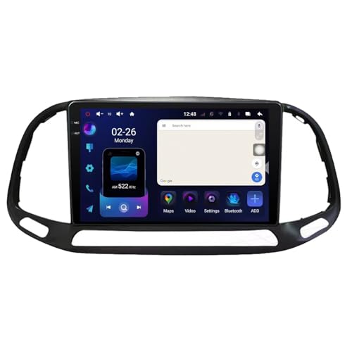 Radio coche 2 DIN para Fiat Doblo         : viaja conectado con GPS y manos libres Bluetooth