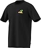 adidas Men's MINI Embroidery Surfing Graphic T-Shirt, Black, 4XL #3