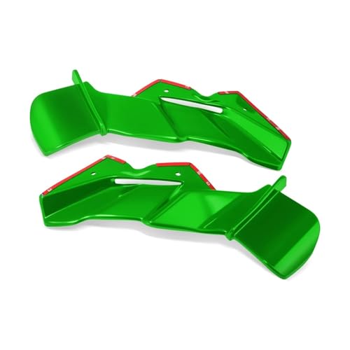 Spoiler avant de moto pour ZX-6R 2024-2025 vert winglet de carénage