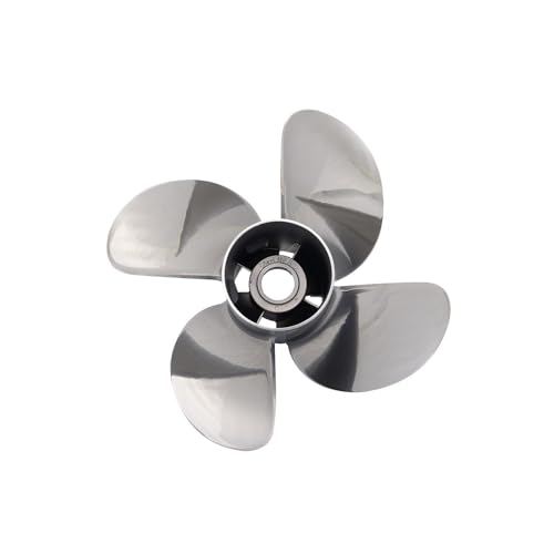 MERCURY 8M0151323 Revolution 4 4-Blade Stainless Steel Propeller, 14.6" Diameter x 20" Pitch, Right Hand Rotation